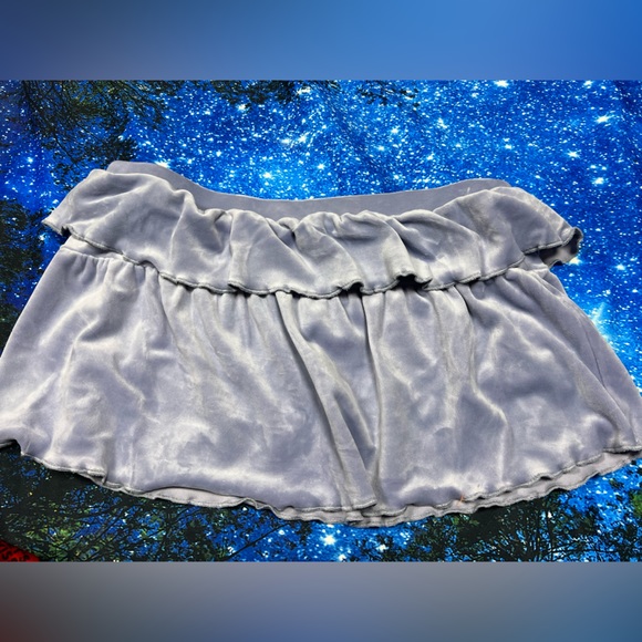 NWT Dolls Kill New Pink Lavender Can't Even Crop Top Skirt Set Size L Purple - Picture 6 of 9